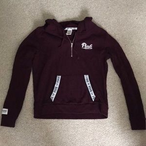 PINK Quarter Zip Hoodie